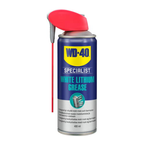 WD-40 WHITE LITHIUM GREASE 400ML SPECIALIST SMART STRAW