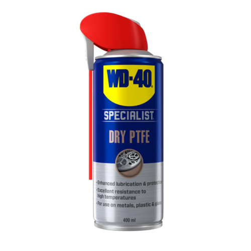 WD-40 DRY PTFE LUBRICANT 400ML SPECIALIST SMART STRAW