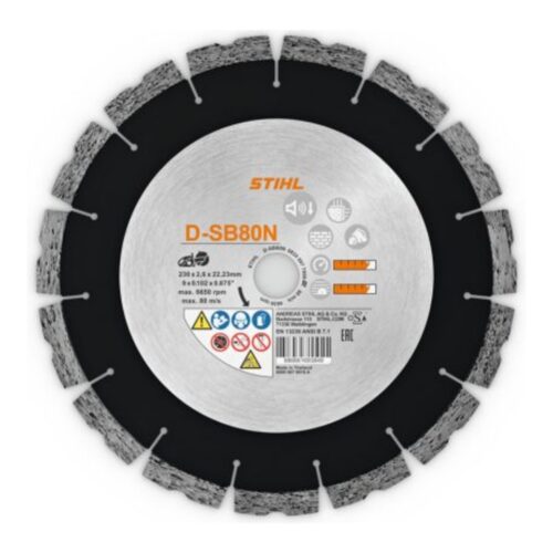 STIHL KAPPESKIVE D-SB80N Ø230/9"