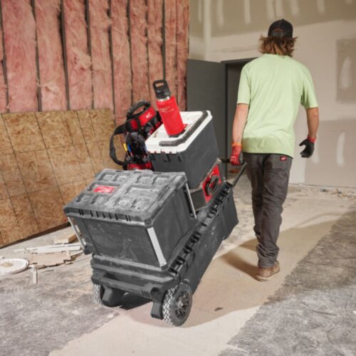MILWAUKEE TERMOFLASKE 1065ML RED PACKOUT STOR ÅPNING