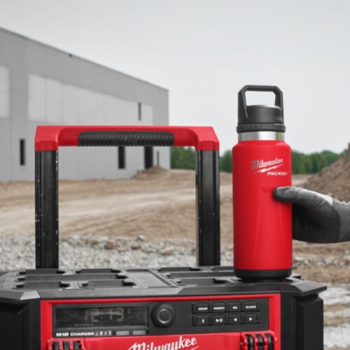 MILWAUKEE TERMOFLASKE 1065ML RED PACKOUT STOR ÅPNING