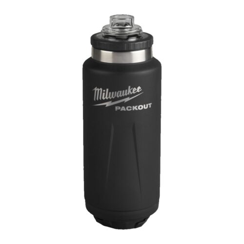 MILWAUKEE TERMOFLASKE 1065ML BLACK PACKOUT STOR ÅPNING