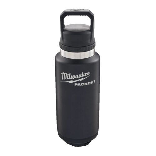 MILWAUKEE TERMOFLASKE 1065ML BLACK PACKOUT STOR ÅPNING