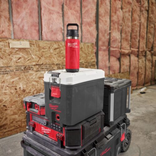 MILWAUKEE TERMOFLASKE 532ML RED PACKOUT STOR ÅPNING