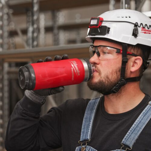 MILWAUKEE TERMOFLASKE 532ML RED PACKOUT STOR ÅPNING
