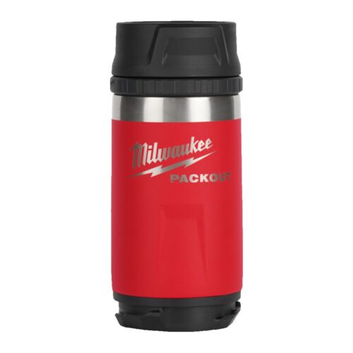 MILWAUKEE TERMOKOPP 355ML RED PACKOUT DRIKKELOKK