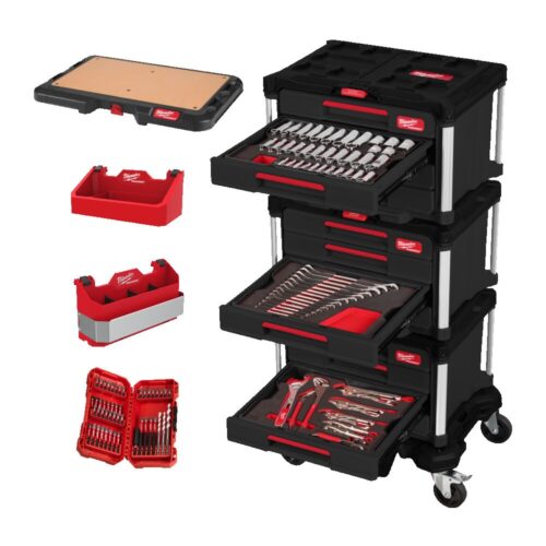MILWAUKEE PACKOUT 382DELER SETT MEKANIKER